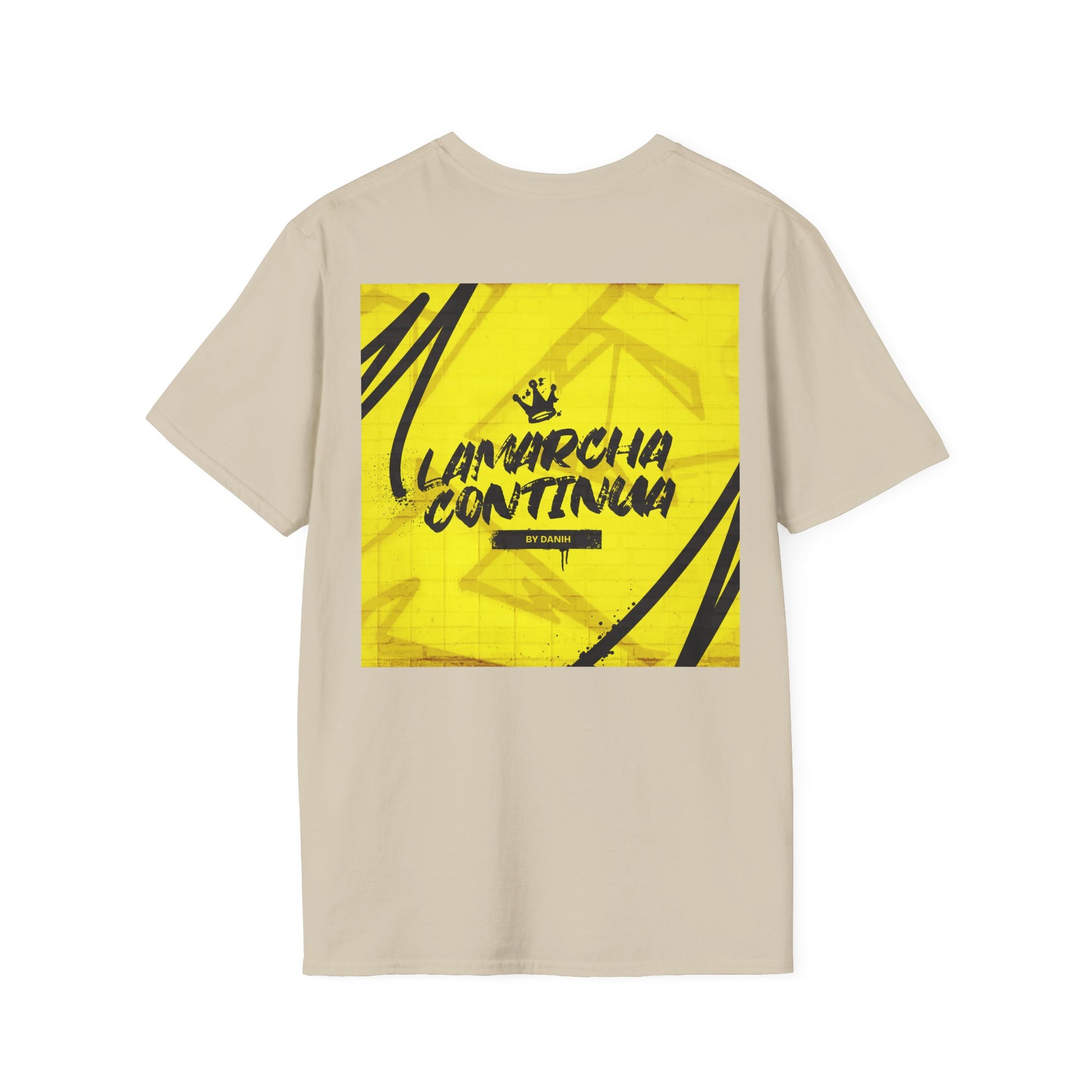 Camiseta Unisex Happy + Diseño en la espalda