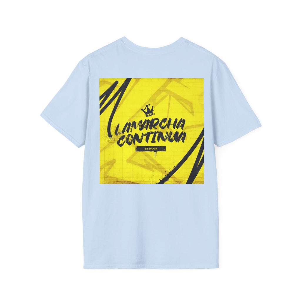 Camiseta Unisex Happy + Diseño en la espalda