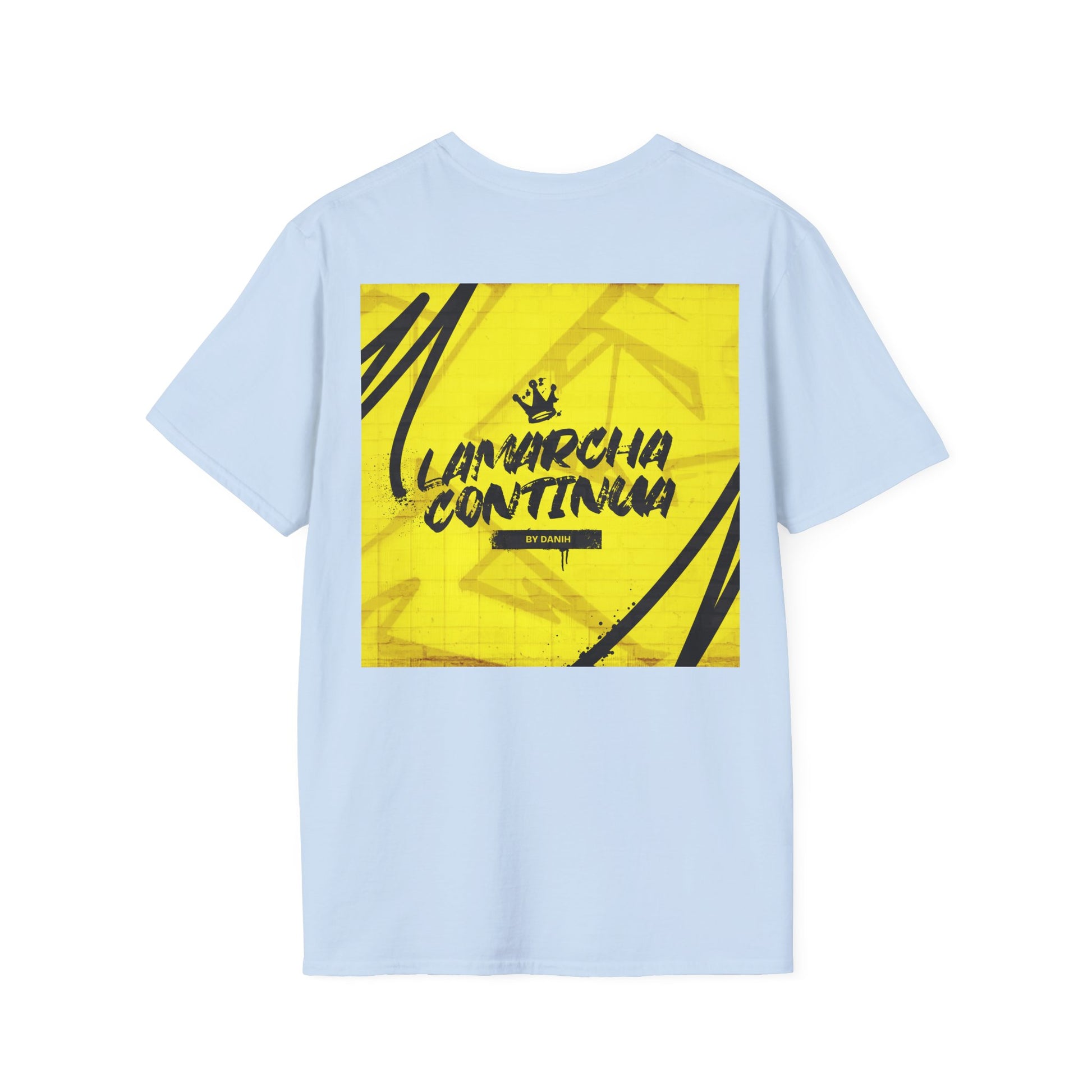 Camiseta Unisex Happy + Diseño en la espalda