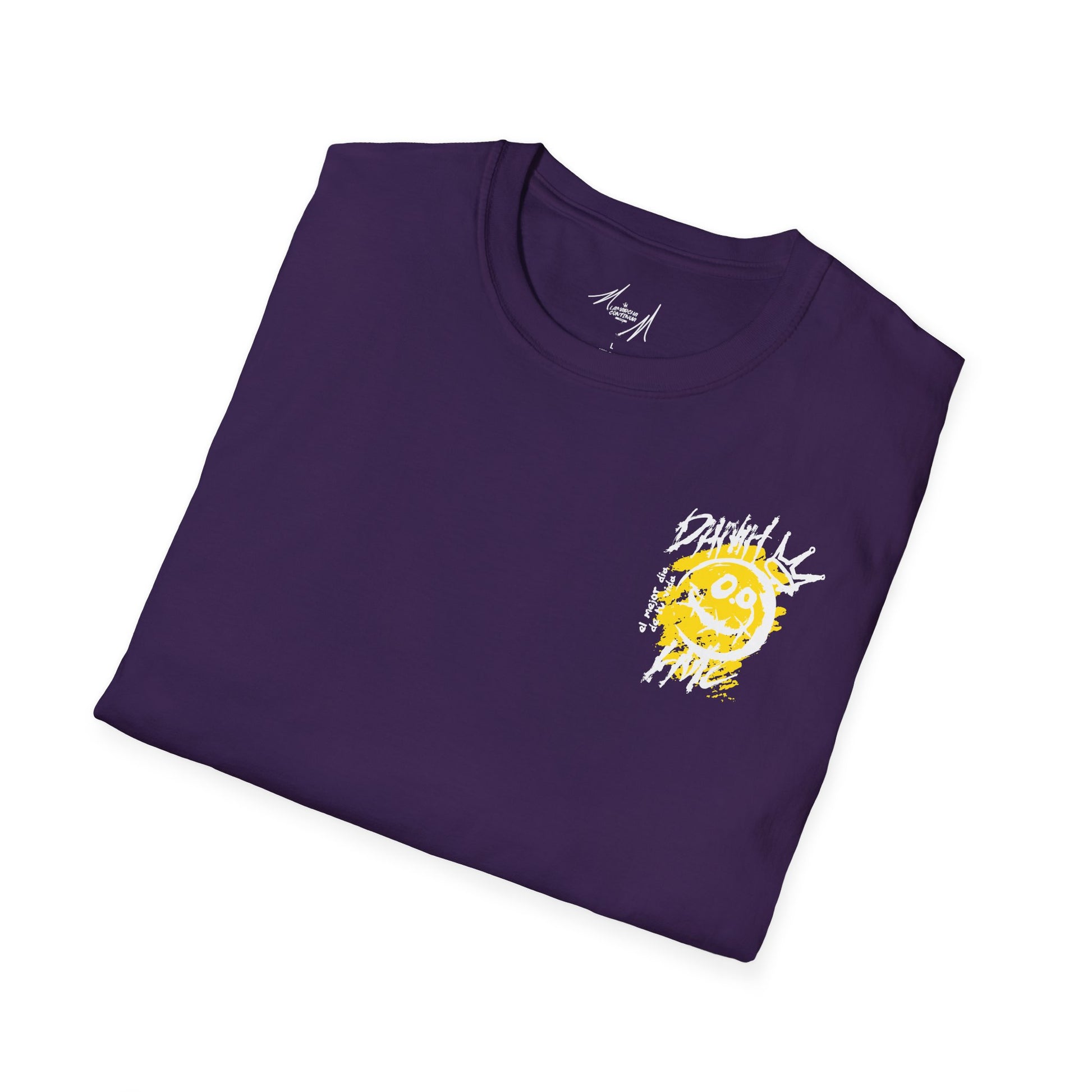 Camiseta Unisex Happy + Diseño en la espalda