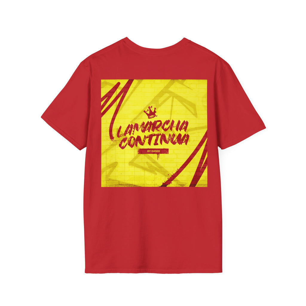 Camiseta Unisex Happy + Diseño en la espalda