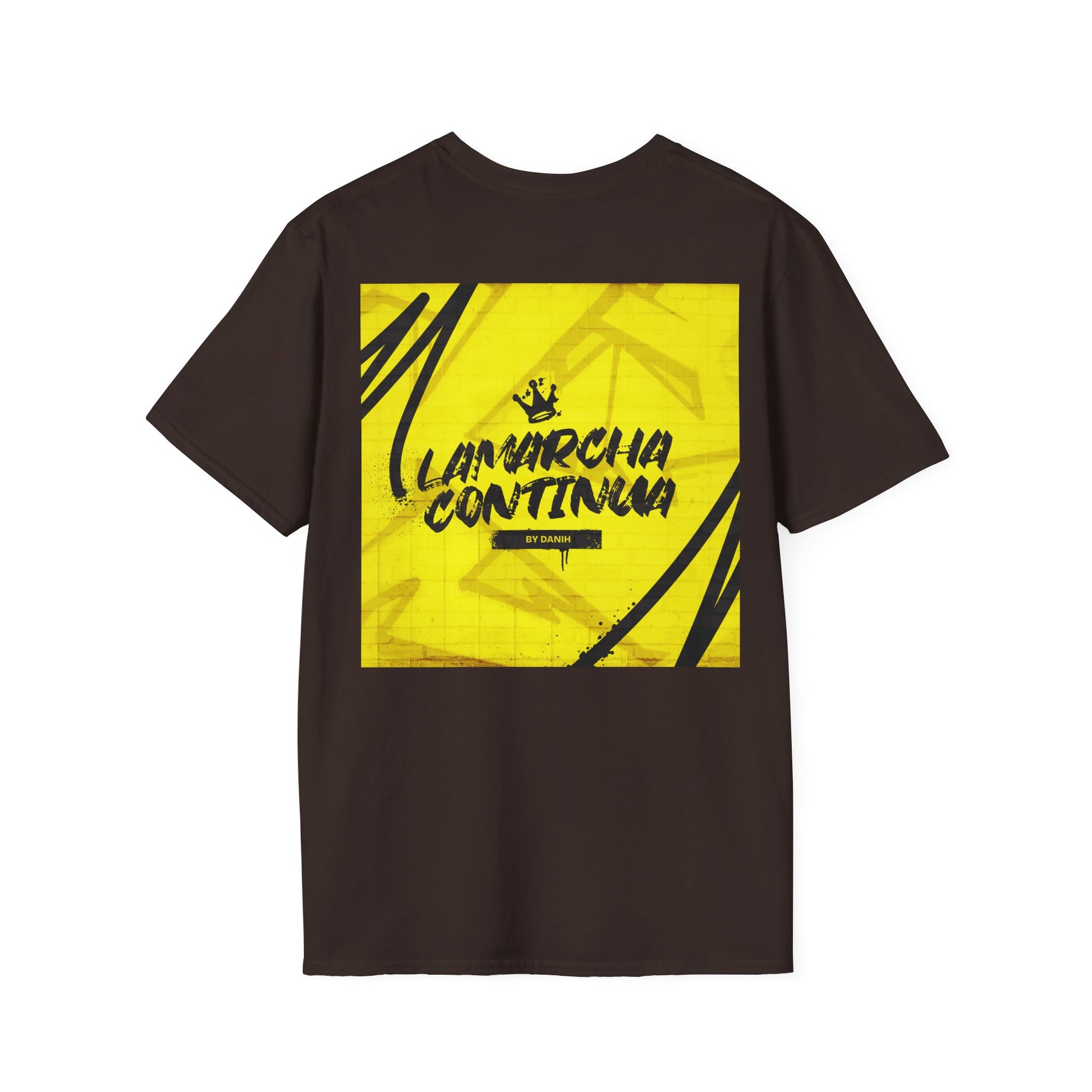 Camiseta Unisex Happy + Diseño en la espalda