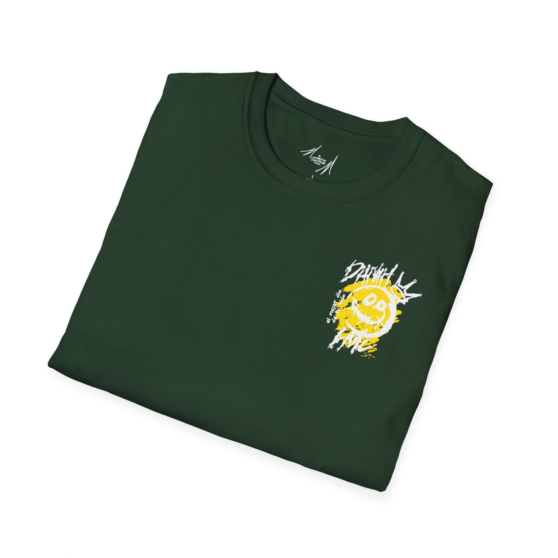 Camiseta Unisex Happy + Diseño en la espalda