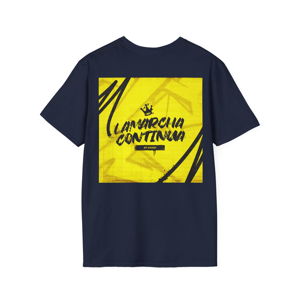 Camiseta Unisex Happy + Diseño en la espalda