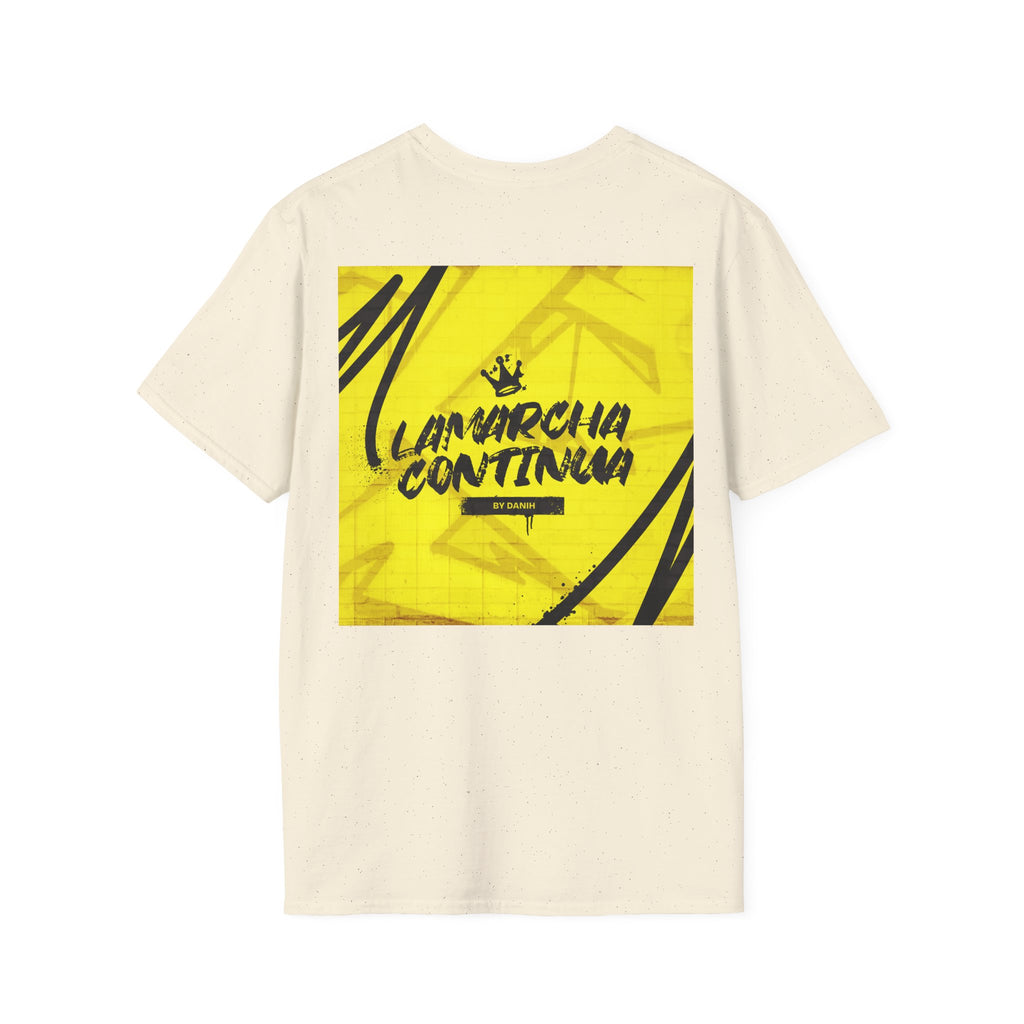 Camiseta Unisex Happy + Diseño en la espalda