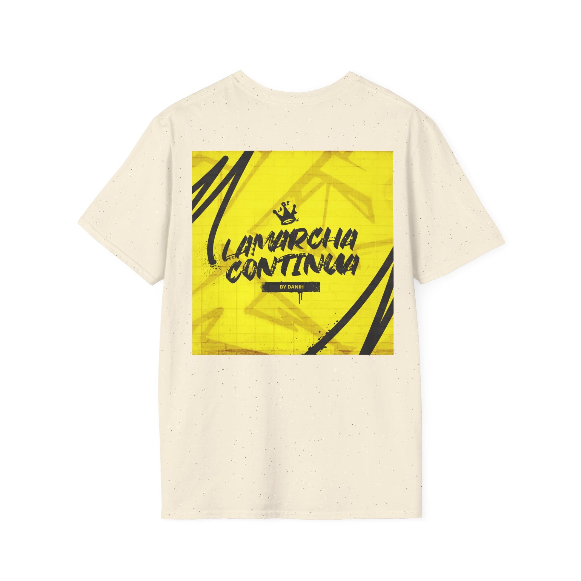 Camiseta Unisex Happy + Diseño en la espalda