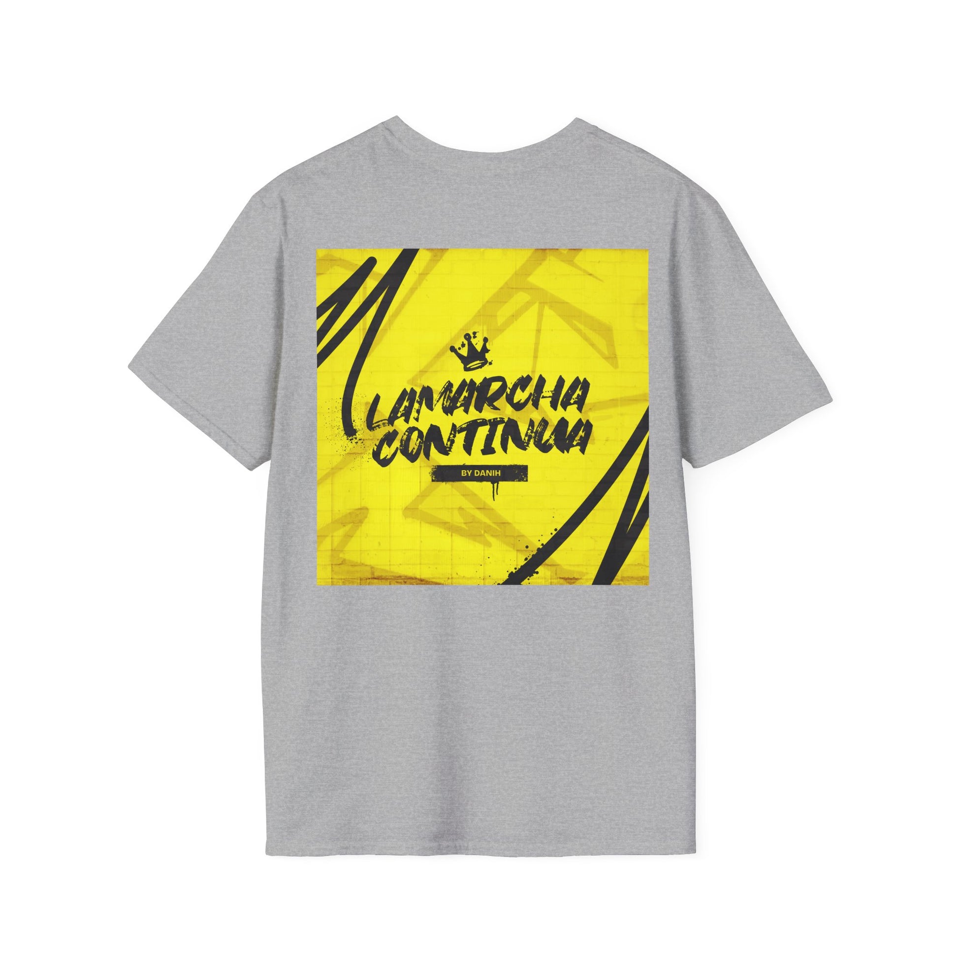 Camiseta Unisex Happy + Diseño en la espalda