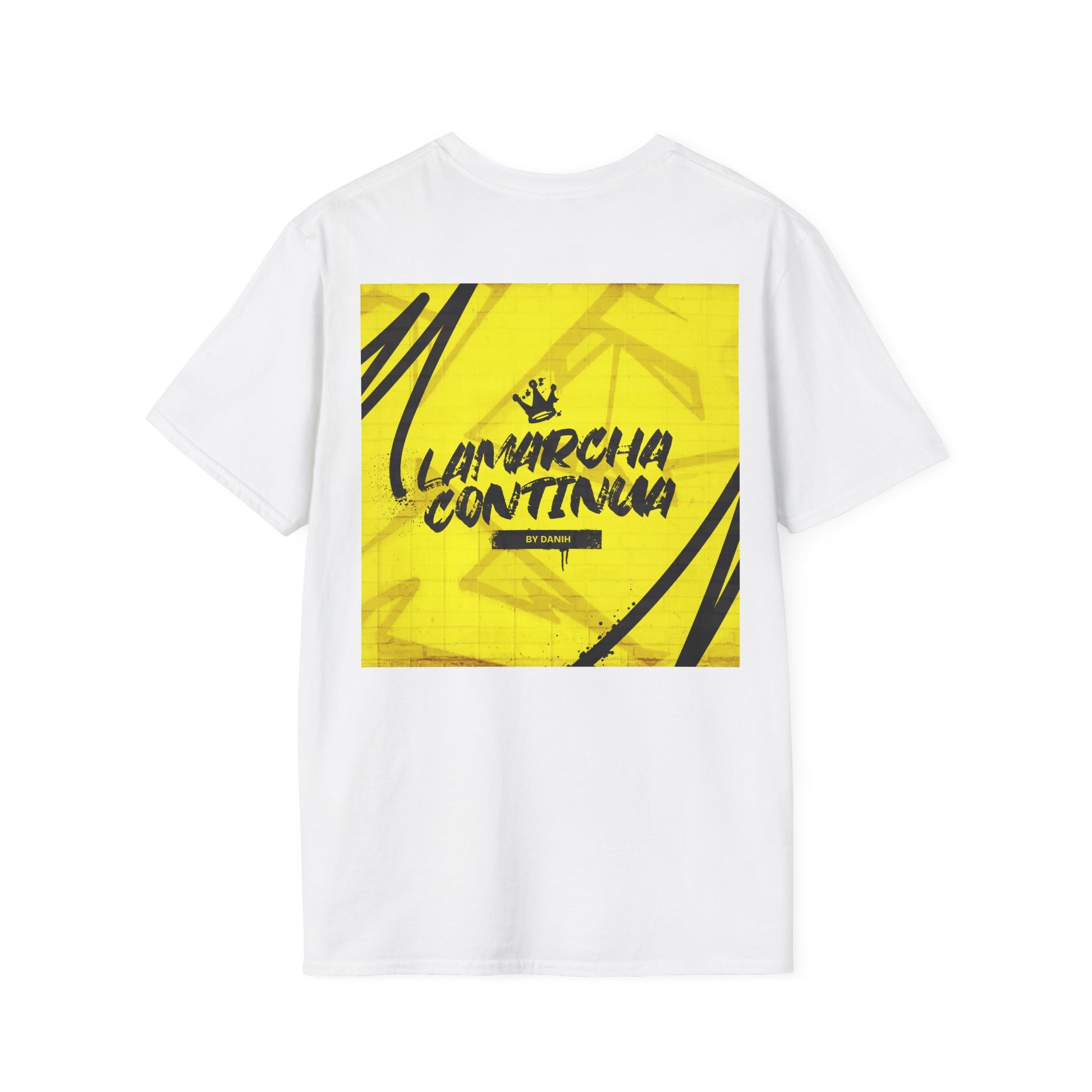 Camiseta Unisex Happy + Diseño en la espalda