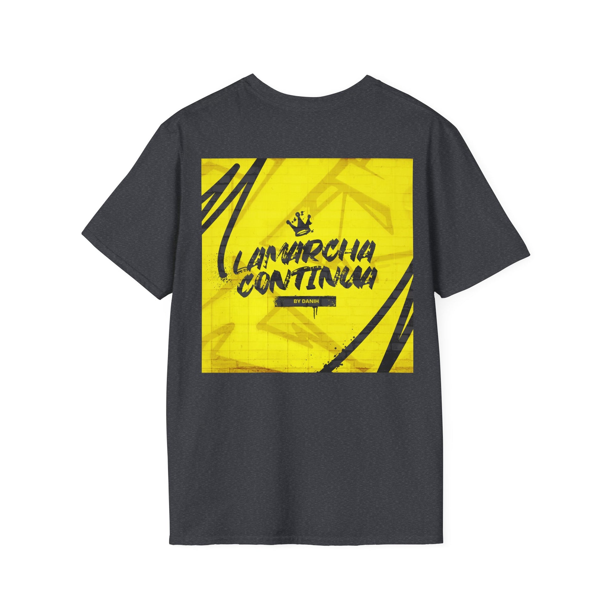 Camiseta Unisex Happy + Diseño en la espalda