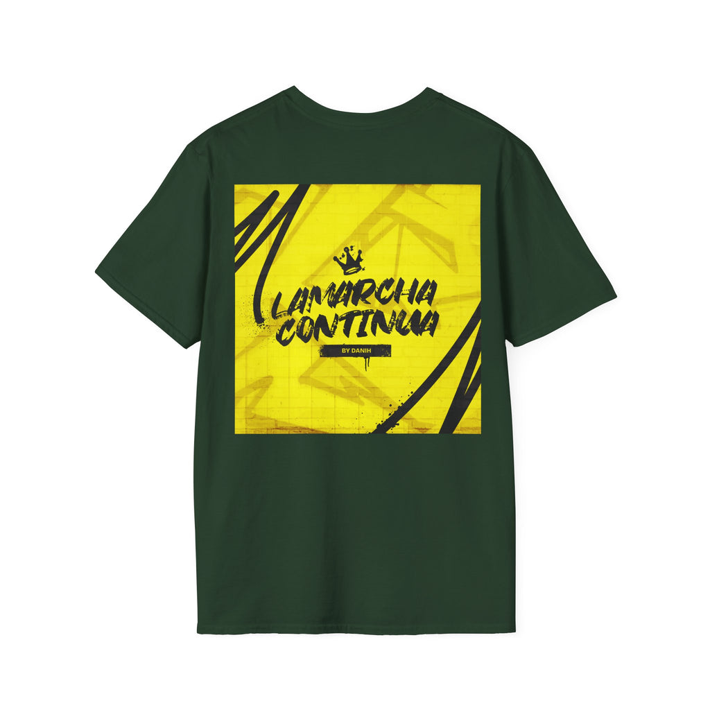 Camiseta Unisex Happy + Diseño en la espalda