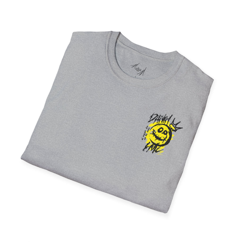 Camiseta Unisex Happy + Diseño en la espalda